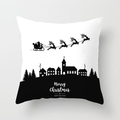 Funda de cojín navideña Merry Christmas – vista 2