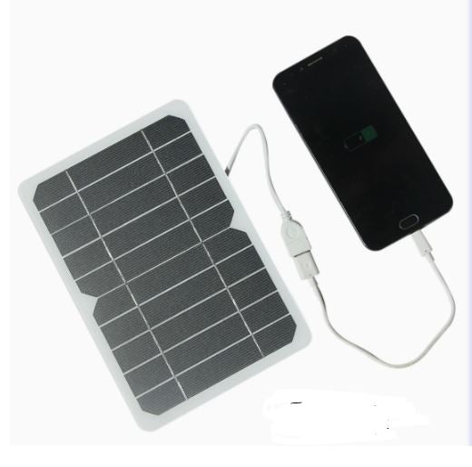 Panel solar portátil USB 2W Nexora – vista 2