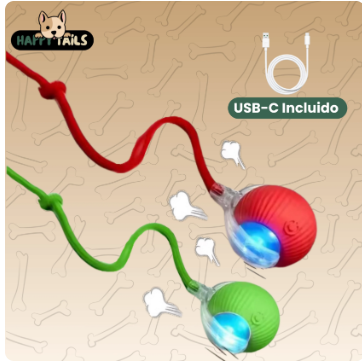 Pelota inteligente para gatos Nexora – vista 6