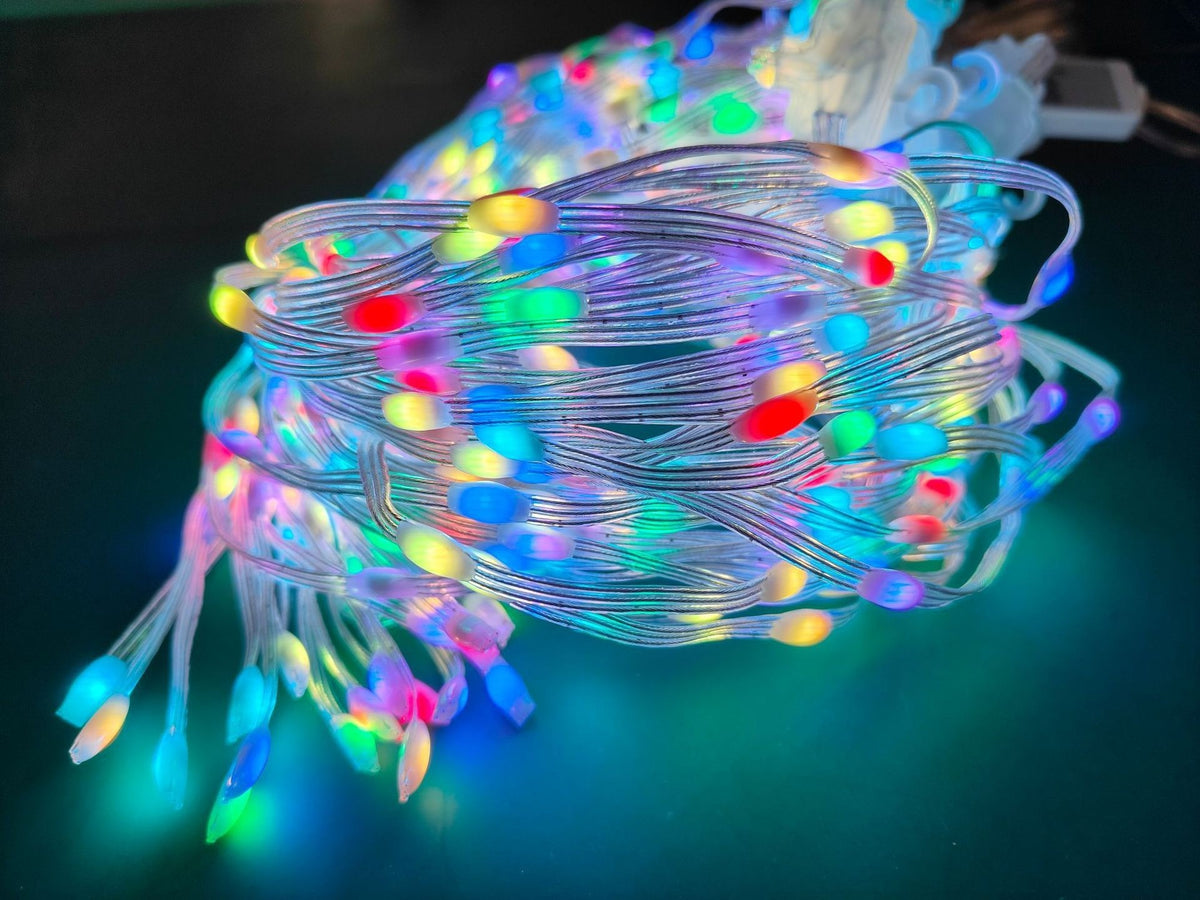 Cortina de luces LED RGB Bluetooth Nexora – vista 10