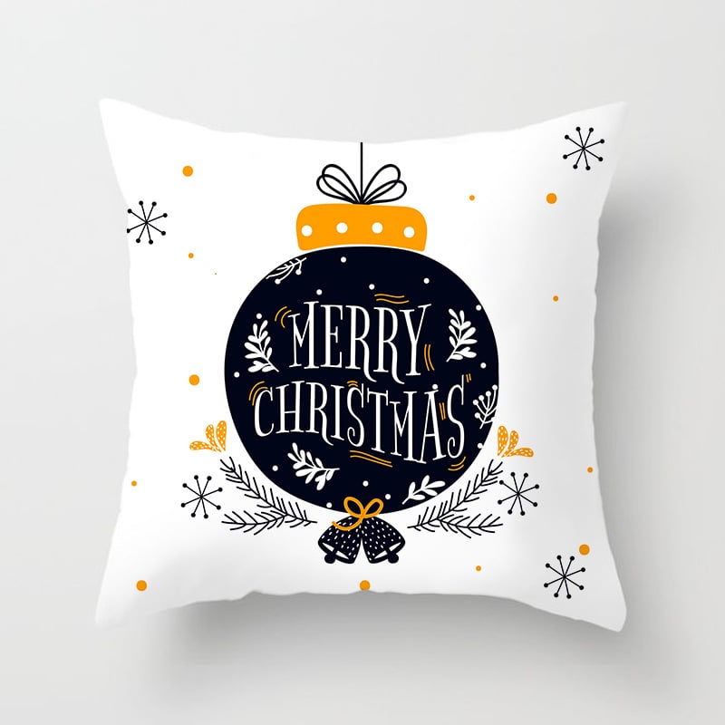Funda de Cojín Navideña · Merry Christmas
