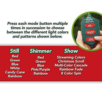 Luces LED para árbol de Navidad Nexora – vista 7
