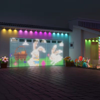 Cortina de luces LED RGB Bluetooth Nexora